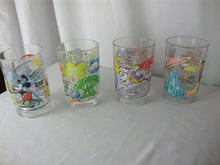 Load image into Gallery viewer, 2000 Walt Disney McDonalds Millennium Celebration Set of 4 Glasses