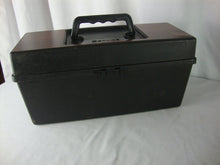 Load image into Gallery viewer, Vintage Service Wood Look 8 Track Tapes Case with Lot of 12 Tapes