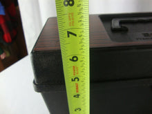 Load image into Gallery viewer, Vintage Service Wood Look 8 Track Tapes Case with Lot of 12 Tapes