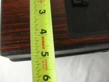 Load image into Gallery viewer, Vintage Service Wood Look 8 Track Tapes Case with Lot of 12 Tapes