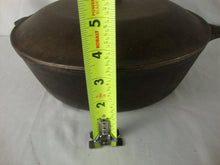 Load image into Gallery viewer, Vintage Lodge Cast Iron Chicken Fryer with Lid Unrestored