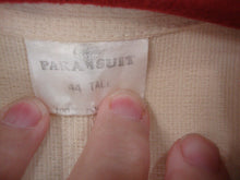Load image into Gallery viewer, Vintage Mens Para Suit 44 Tall Long Tan Wheat Polyester One Piece Leisure Suit