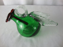 Load image into Gallery viewer, Vintage Hand Blown Glass Hummingbird Feeder Bottle