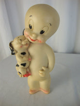 Load image into Gallery viewer, Vintage Casper Friendly Ghost with Puppy Rubber Cartoon Toy
