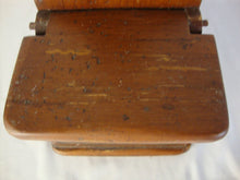 Load image into Gallery viewer, Vintage Rustic Wood Flip Lid Salt Salz Box Cellar Wall Mount