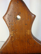 Load image into Gallery viewer, Vintage Rustic Wood Flip Lid Salt Salz Box Cellar Wall Mount