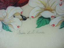 Load image into Gallery viewer, Vintage Bacova Guild Fiberglass Serving Tray with Cardinal Pair