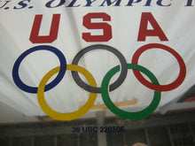 Load image into Gallery viewer, 2002 Budweiser Proud Supporter of the 2002 Olympics Beer Bar Sign Mirror