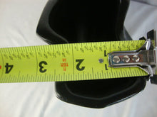 Load image into Gallery viewer, Vintage McCoy Black Ceramic Ribbon Flared Large Vase