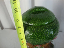 Load image into Gallery viewer, 1970's Keebler Ernie Elf Ceramic Tree Cookie Jar with Lid