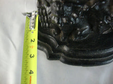 Load image into Gallery viewer, Antique Mr Punch & Toby Black Cast Iron Victorian Door Stop