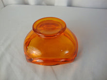 Load image into Gallery viewer, MCM Viking Glass Trifol Orange Glass 3 Slot Ashtray