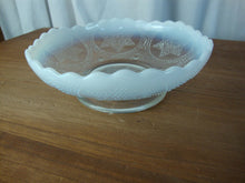 Load image into Gallery viewer, Vintage Fenton Star with Swag Clear Opalescent Bowl
