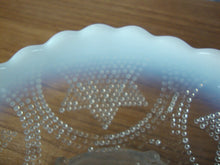 Load image into Gallery viewer, Vintage Fenton Star with Swag Clear Opalescent Bowl