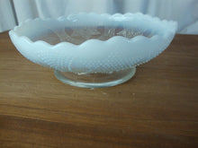 Load image into Gallery viewer, Vintage Fenton Star with Swag Clear Opalescent Bowl