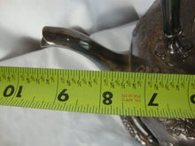 Load image into Gallery viewer, Antique JE Caldwell Silverplate Grape Motif Teapot with Warmer Stand