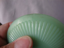 Load image into Gallery viewer, Vintage Fire King Jadeite Jane Ray Creamer and Sugar Bowl with Lid Set