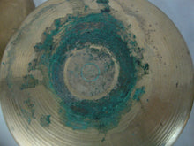 Load image into Gallery viewer, Vintage Oriental Brass Round Nesting Bowls with Lids 3 Bowl Set
