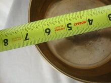Load image into Gallery viewer, Vintage Oriental Brass Round Nesting Bowls with Lids 3 Bowl Set