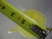 Load image into Gallery viewer, Vintage Fenton Topaz Uranium Opal Hobnail Footed Creamer Pitcher