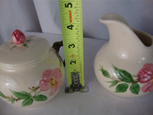 Load image into Gallery viewer, Vintage Franciscan Desert Rose Creamer and Sugar with Lid Set