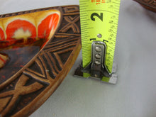 Load image into Gallery viewer, 1963 Treasure Craft 4 Slot Brown Orange Rectangle Ashtray