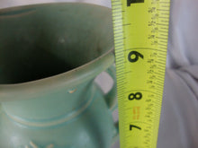 Load image into Gallery viewer, Vintage McCoy Seafoam Green Matte Finish Ceramic Double Handle Vase