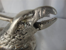 Load image into Gallery viewer, Vintage Cast Metal Eagle Head Manual Nutcracker