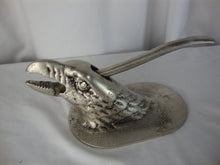 Load image into Gallery viewer, Vintage Cast Metal Eagle Head Manual Nutcracker