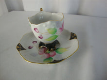 Load image into Gallery viewer, Vintage JB Betsons Japan Handpainted Blooming Flowers Teacup and Saucer Set