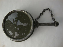 Load image into Gallery viewer, Vintage Metal Military Green Banjo Style Gun Oiler Oil Can