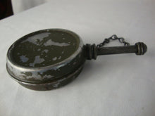Load image into Gallery viewer, Vintage Metal Military Green Banjo Style Gun Oiler Oil Can