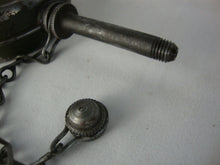 Load image into Gallery viewer, Vintage Metal Military Green Banjo Style Gun Oiler Oil Can