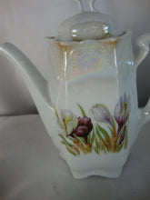 Load image into Gallery viewer, *Antique German porcelain child's tea set in Crocus pattern