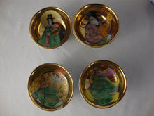 Load image into Gallery viewer, Vintage Kutani Japan Handpainted Sake Cups Set of 7