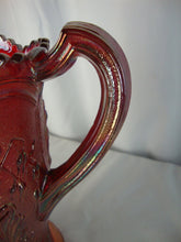 Load image into Gallery viewer, Vintage Imperial Glass Sunset Carnival Field Flower Pattern Pitcher