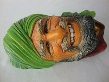 Load image into Gallery viewer, 1974 Bossons England Punjabi Face Wall Chalkware Plaque