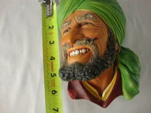 Load image into Gallery viewer, 1974 Bossons England Punjabi Face Wall Chalkware Plaque