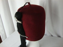 Load image into Gallery viewer, Vintage Hejaz Shriners Jeweled Fez 6 3/4 Hat Size