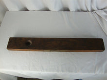 Load image into Gallery viewer, Vintage Solid Wood Level Brass Hardware 24 Inch