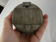 Load image into Gallery viewer, Vintage Stanley London Natural Sine Metal Round Compass