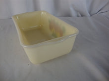 Load image into Gallery viewer, MCM retro Fire King Gay Fad Hand Painted Apple Loaf Baking Dish