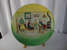 Load image into Gallery viewer, Antique Limoges Everybody Works But Father Novelty Wall Plate Plaque