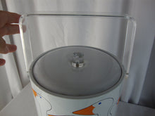 Load image into Gallery viewer, Vintage Duck Vinyl Tall Ice Bucket with Lid and Swing Handle