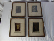 Load image into Gallery viewer, Antique Framed Putnam Palmer Hart Family Photos Set of 4