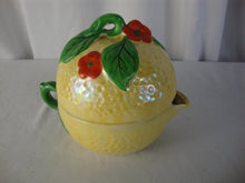 Load image into Gallery viewer, Vintage Japan Ceramic Hand Painted Yellow Lustre Lemon Juicer Pitcher NO REAMER