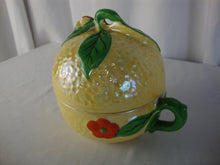 Load image into Gallery viewer, Vintage Japan Ceramic Hand Painted Yellow Lustre Lemon Juicer Pitcher NO REAMER