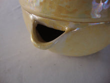 Load image into Gallery viewer, Vintage Japan Ceramic Hand Painted Yellow Lustre Lemon Juicer Pitcher NO REAMER