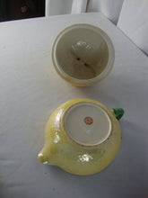 Load image into Gallery viewer, Vintage Japan Ceramic Hand Painted Yellow Lustre Lemon Juicer Pitcher NO REAMER