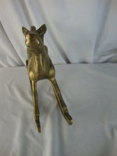 Load image into Gallery viewer, Vintage Solid Brass Large Rocking Horse Figurine